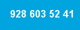 928 603 52 41 928 603 52 41